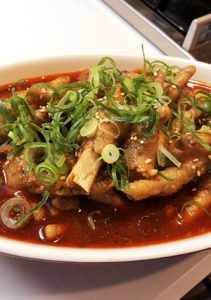 韓国もみじ(鶏)料理「プルタックバル」-レシピのメイン写真