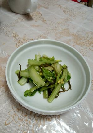 かんたん黒酢＆塩こんぶでセロリの浅漬け-レシピのメイン写真