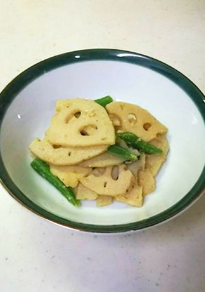 れんこんのごま和え-レシピのメイン写真