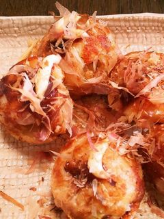 タコ無しだから、タコ焼き風お好み焼き⁉️-レシピのメイン写真