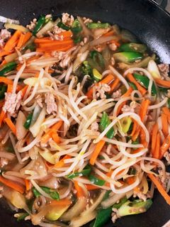 挽き肉あんかけ野菜-レシピのメイン写真