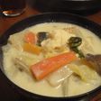 野菜たっぷり豆乳スープ❤鶏団子入り♪