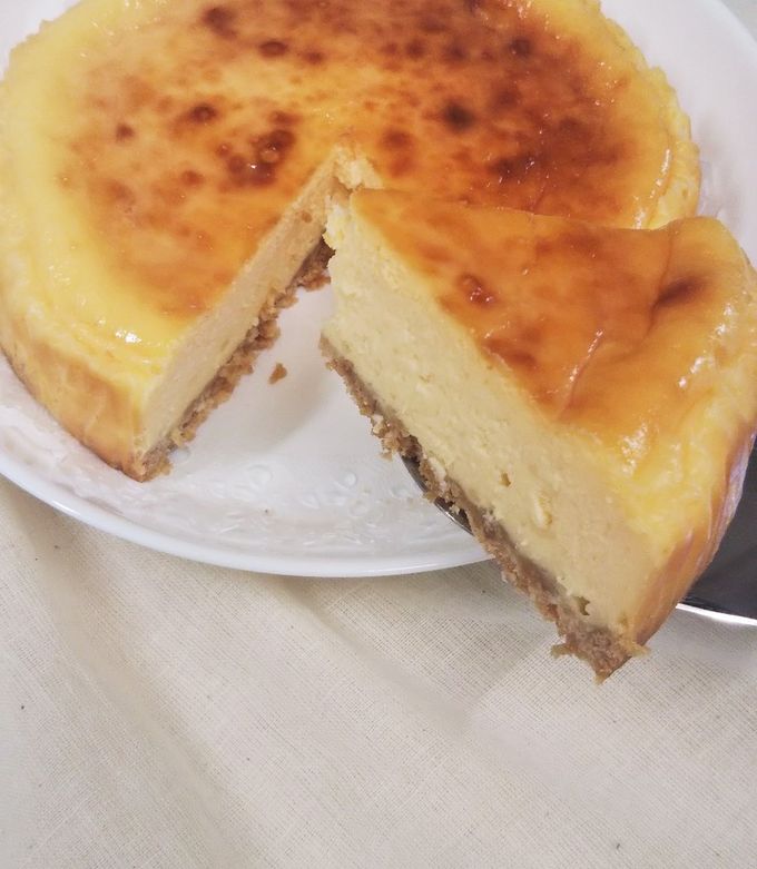 簡単リッチな♡濃厚ベイクドチーズケーキ-レシピのメイン写真