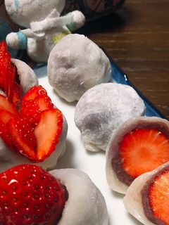 いちご大福-レシピのメイン写真