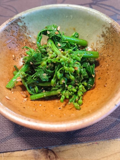 菜の花のゴマ和え-レシピのメイン写真