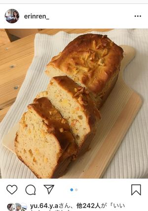 ノンオイル♡大麦粉の酒粕パウンドケーキ-レシピのメイン写真