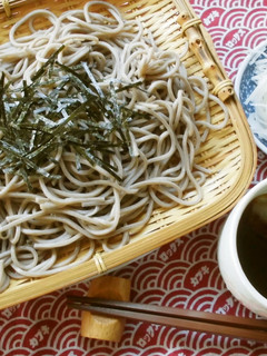 ざる蕎麦の食べ方を聞いて・・へぇそうなの-レシピのメイン写真