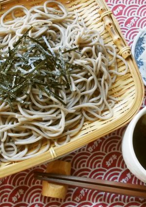 ざる蕎麦の食べ方を聞いて・・へぇそうなの-レシピのメイン写真