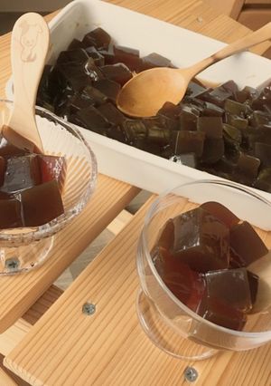 黒糖寒天ゼリー-レシピのメイン写真
