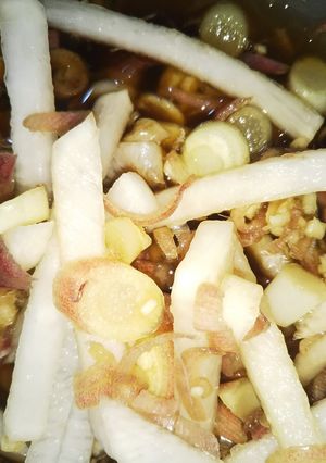 材料三つ 大根と茗荷のサッパリおひたし-レシピのメイン写真