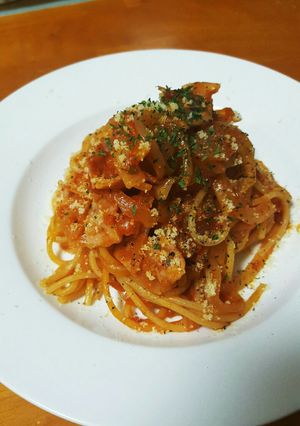 絶品♪アマトリチャーナ！-レシピのメイン写真