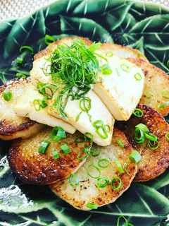 山芋と豆腐のバター醤油焼き-レシピのメイン写真