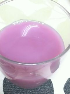 ブルーベリー黒酢のカルピス割り☆-レシピのメイン写真