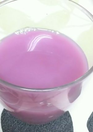 ブルーベリー黒酢のカルピス割り☆-レシピのメイン写真