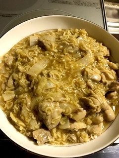 鶏モモと白菜の味噌ラーメン煮込み-レシピのメイン写真