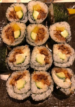 絶品だよ！牛肉タク胡瓜の海苔巻き-レシピのメイン写真
