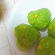 ★HM ほうれん草の蒸しパン