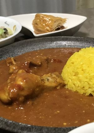 あれこれ麺つゆ使ったバターチキンカレー-レシピのメイン写真