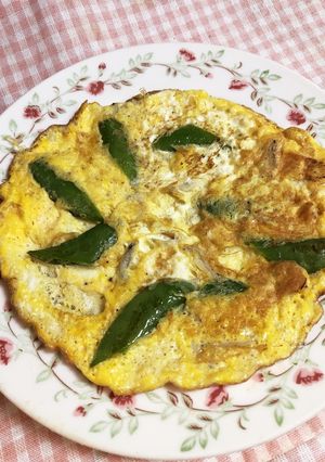 ☆簡単おかず☆スナップエンドウの卵炒め-レシピのメイン写真