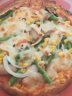米粉入りピザ-レシピのメイン写真