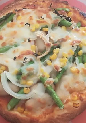 米粉入りピザ-レシピのメイン写真