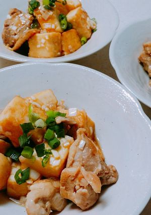 ♪鶏肉と厚揚げさっぱりヘルシー油淋鶏風♪-レシピのメイン写真