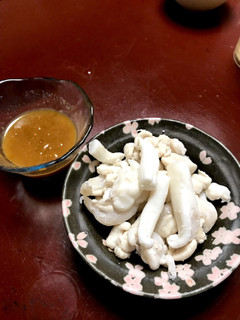イカのこの梅酢味噌かけ-レシピのメイン写真