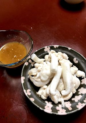イカのこの梅酢味噌かけ-レシピのメイン写真