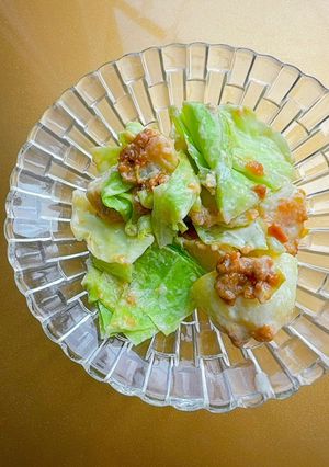 【レンジで5分】キャベツとじゃがいものマヨ醤油麹-レシピのメイン写真
