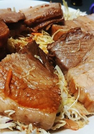 ☆黒酢でチャーシュー丼☆-レシピのメイン写真