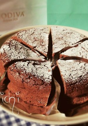 混ぜて焼くだけ！チョコレートケーキ-レシピのメイン写真