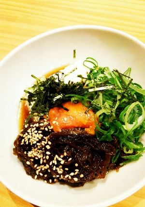 もずく楽部☆明太もずく冷奴-レシピのメイン写真