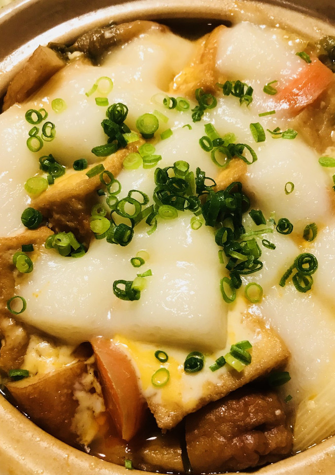 小餅をちらした●レタス丸ごとキムチ鍋-レシピのメイン写真