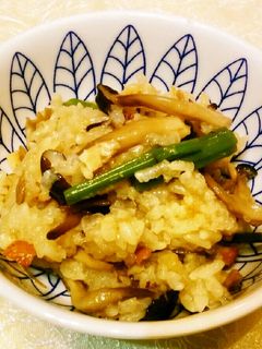 山菜おこわ-レシピのメイン写真
