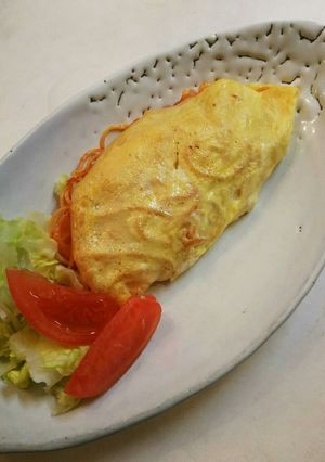 リメイク 残り ナポリタン オムレツ-レシピのメイン写真