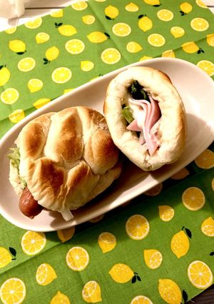 袋の中にポンッ♡白い食卓ロールパン-レシピのメイン写真