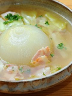 新たまねぎのまるごとスープ-レシピのメイン写真
