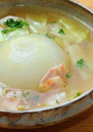 新たまねぎのまるごとスープ-レシピのメイン写真