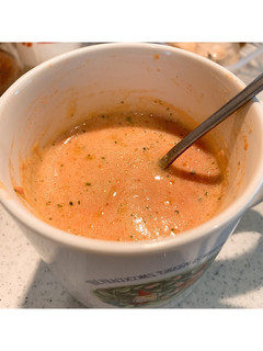 ✩レンジでポカポカ豆乳トマトスープ✩-レシピのメイン写真