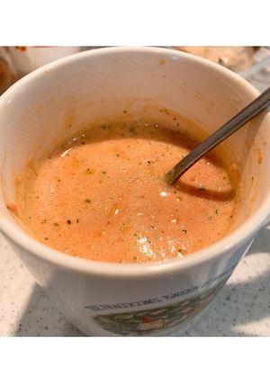 ✩レンジでポカポカ豆乳トマトスープ✩-レシピのメイン写真