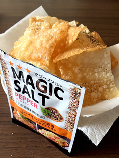 シュウマイ皮チップス-レシピのメイン写真