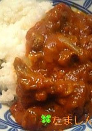 トマト風味の牛すじカレー-レシピのメイン写真