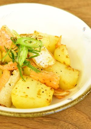 作り置きに！焼き鮭ハラスのじゃがバター-レシピのメイン写真