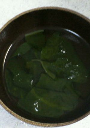 納豆のたれで☆超かんたんお吸い物風-レシピのメイン写真