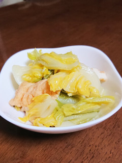 もう一品に!春キャベツと油揚げの白だし煮-レシピのメイン写真