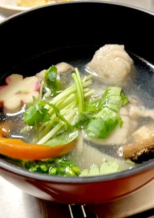 手軽に旬を楽しむ さわらのお吸い物-レシピのメイン写真
