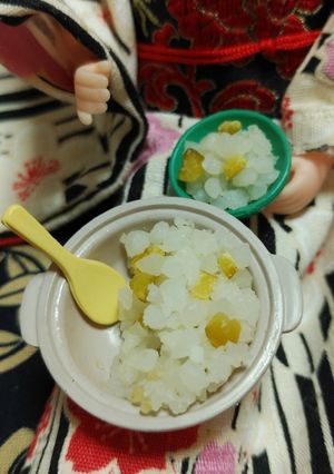 リカちゃん♡甘栗まぜごはんꕤ*.ﾟ-レシピのメイン写真
