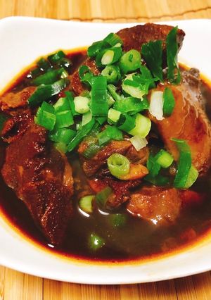 火を使わない牛すじ煮込み-レシピのメイン写真