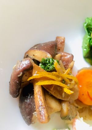 しいたけとエリンギのレモンバター醤油炒め-レシピのメイン写真