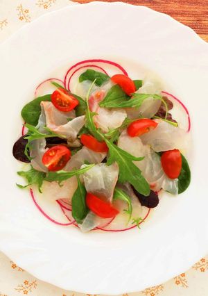 ハーブ香るカルパッチョ-レシピのメイン写真
